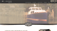 Desktop Screenshot of huckinsyacht.com